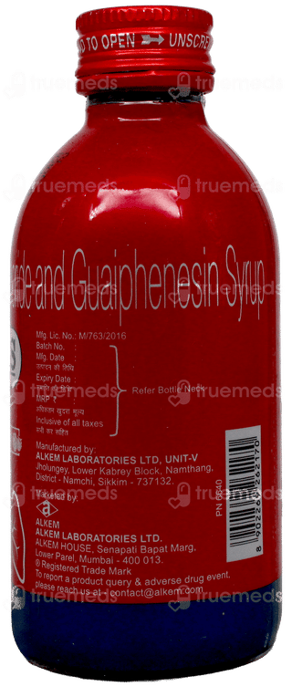 Xpect Ls Strawberry Raspberry Flavour Sugar Free Expectorant 100Ml